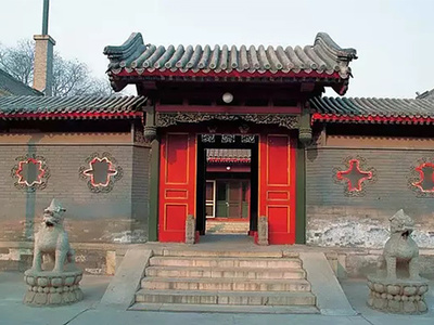 富寧古建照壁-木藝魂古建照壁維修-古建照壁工程