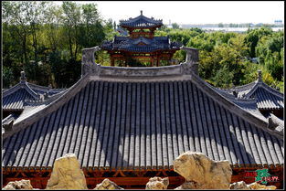 北京豐臺榆樹莊公園仿古建筑1專輯 綠幽靈H