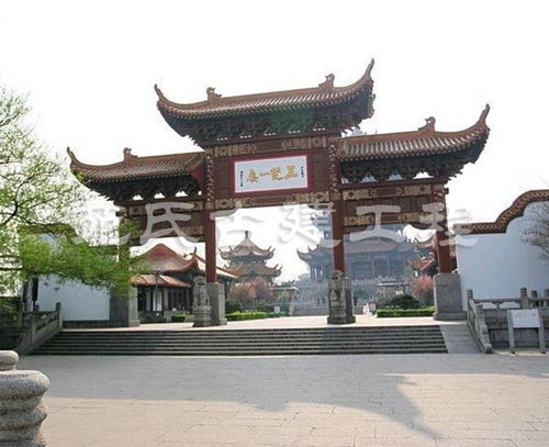 長治古建涼亭施工項目同心協力