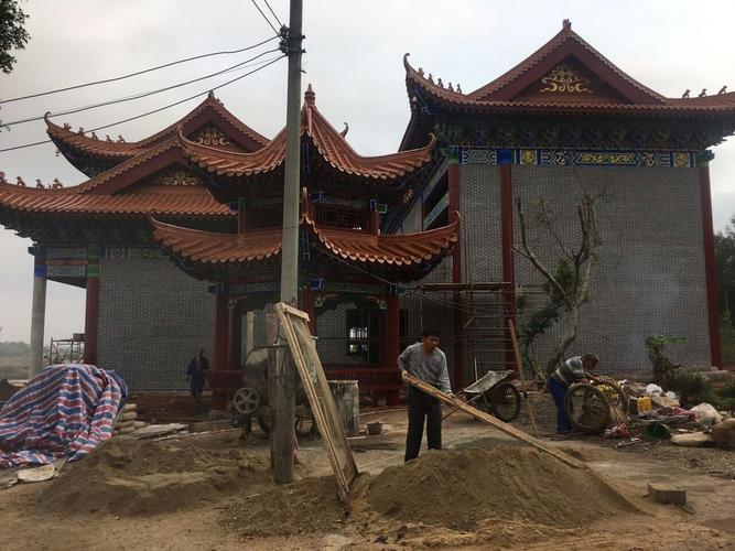 三山國王廟部分細節圖-湖北一洲園林古建工程