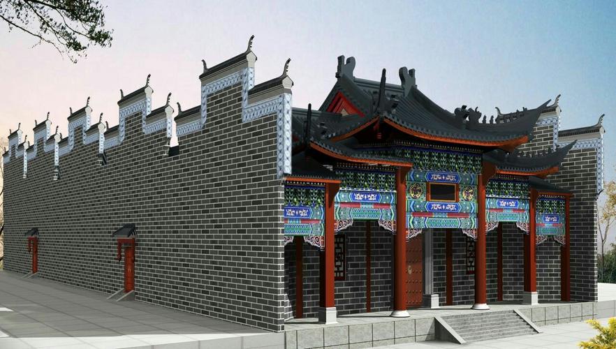 工程 寫(xiě)美篇 周氏祠堂效果圖 本公司(國(guó)家園林古建筑一級(jí)資質(zhì)