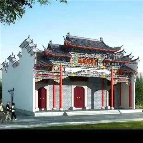 大冶古建油漆彩繪工程 園林古建筑圖片