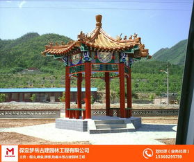 村口仿古牌坊 夢岳古建園林 吉林仿古牌坊