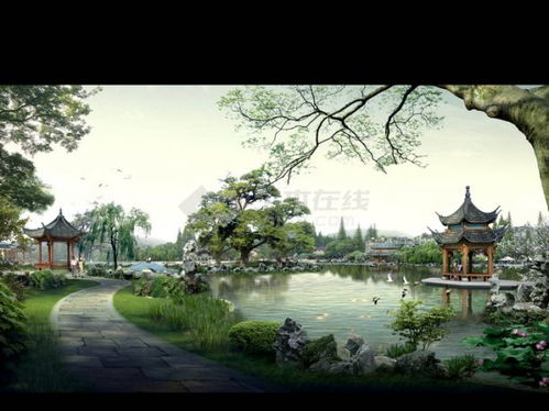 古建園林效果圖