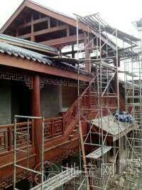 涼亭古建防腐木戶外園林景觀工程
