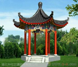 新疆園林亭子,新疆古建涼亭設計施工.烏市牌樓亭子長廊