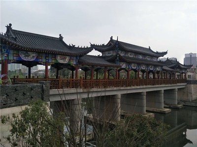仿古長廊-古韻園林仿古景觀(圖)
