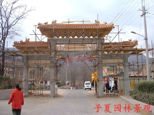 臨夏市古建牌樓施工隊價格實惠