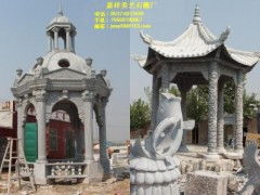 供應涼亭石雕,六角涼亭雕刻,藝術龍柱,園林古建雕刻