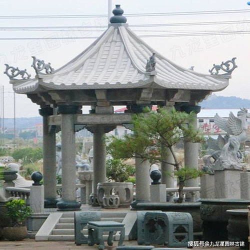 石門樓石涼亭推薦 石雕之鄉 九龍星園林古建 廠家報價